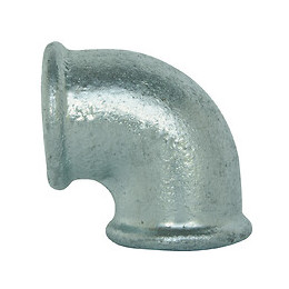 Coude Fonte Galva 90° Petit Rayon Femelle Femelle 50/60 N°90