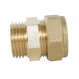 Raccord À Compression Laiton Tc 12 - Mâle 15/21