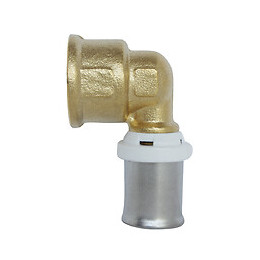 Coude À Sertir Pour Tube Multicouche Ø20 - F20/27