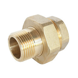 Raccord Union Laiton Mâle Femelle 26/34