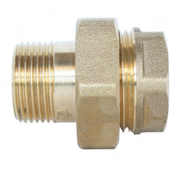 Raccord Union Laiton Mâle Femelle 26/34