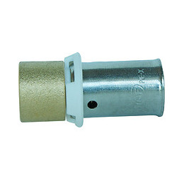 Raccord Droit Pour Tube Per À Sertir Ø12 - À Souder Cuivre Ø12