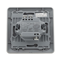 Interrupteur Commande Volets Roulants Titanium - Artezo