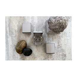 Interrupteur Va-et-vient Double Étanche Ip55- Orok