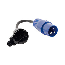 Adaptateur Femelle 16a 2p+t En Mâle Cee17 - Zenitech