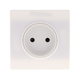 Prise 2p+t 16a Borne-auto + Griffes Ivoire - Diwone