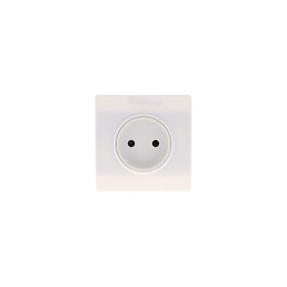 Prise 2p+t 16a Borne-auto + Griffes Ivoire - Diwone