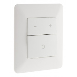 Variateur Led 3 Boutons Avec Mémoire D'intensité Lumineuse Blanc