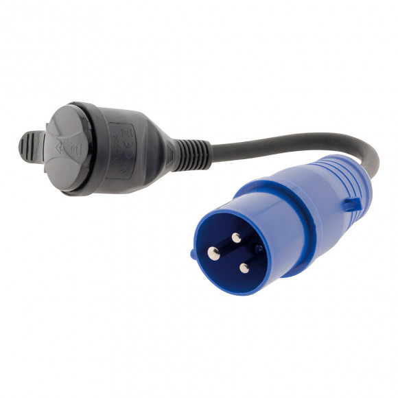 Adaptateur Femelle 16a 2p+t En Mâle Cee17 - Zenitech