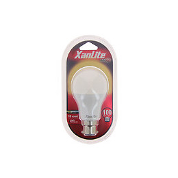 Ampoule Led A60, Culot B22, 14,2w Cons. (100w Eq.), Lumière Blanc Chaud