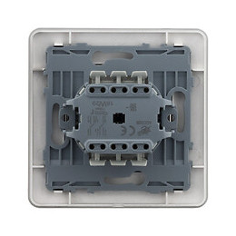 Interrupteur Double Va-et-vient Titanium - Artezo