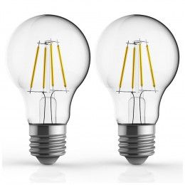 Lot De 2 Ampoules A60, Culot E27, Edf