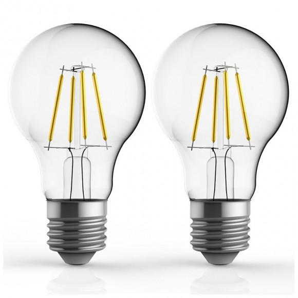 Lot De 2 Ampoules A60, Culot E27, Edf