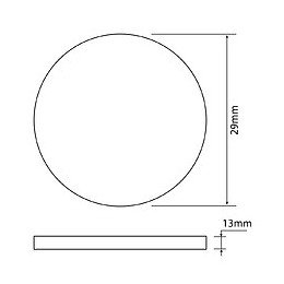 Membrane Pour Robinet Flotteur 29x13