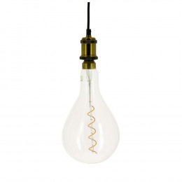 Ampoule Led Giant Poire / Vintage, Culot E27, 4w Cons. (30w Eq.), 323 Lumens, Lumière Blanc Chaud