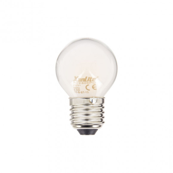 Ampoule Led Filament P45, Culot E27, 6,5w Cons. (60w Eq.), 2700k Blanc Chaud