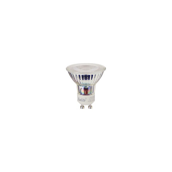Pack De 5 Spots Led, Culot Gu10, 4,8w Cons. (50w Eq.), 345 Lumens, Lumière Blanc Chaud