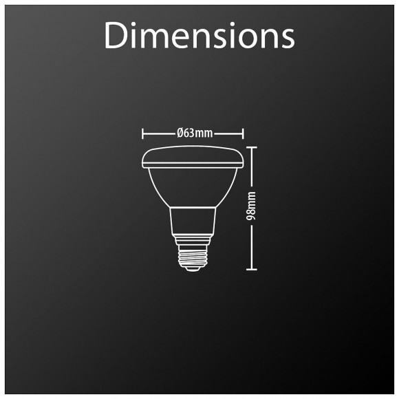 Ampoule Led Par30, Culot E27, 10w Cons. (85w Eq.), Lumière Blanc Neutre