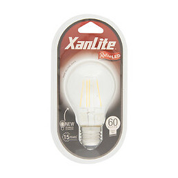 Ampoule À Filament Led A60, Culot E27, 7,5w Cons. (60w Eq.), Lumière Blanc Neutre