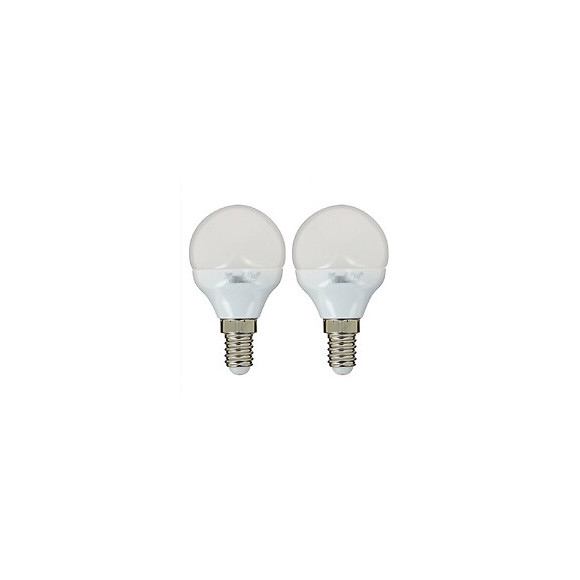 Lot De 2 Ampoules Led P45 - Culot E14 - Classique