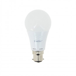 Ampoule Led A60, Culot B22, 10w Cons. (60w Eq.), Lumière Blanc Chaud