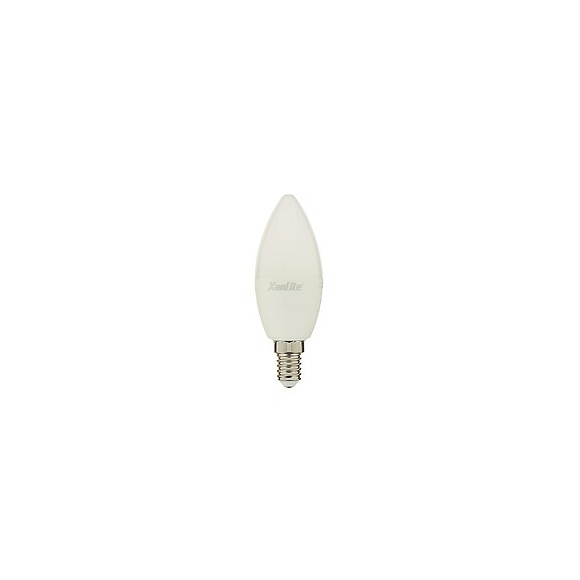 Ampoule Led Flamme, Culot E14, 6w Cons. (40w Eq.), Lumière Blanche Neutre