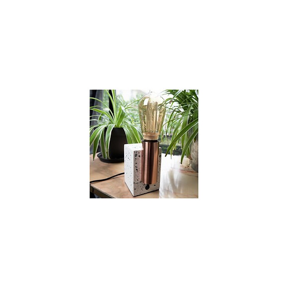 Ampoule Led Déco Hologramme Edison Au Verre Ambré, Culot E27, 4w Cons., 200 Lumens, Lumière Blanc Chaud