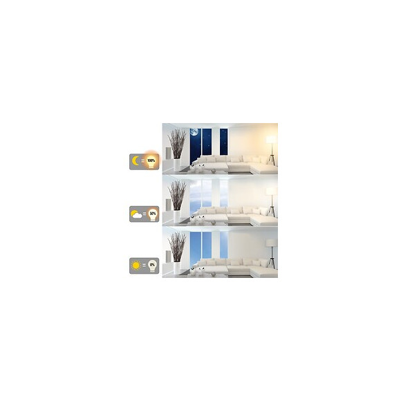 Ampoule Led Spot, Culot Gu10, 5w Cons. (50w Eq.), Intensité Lumineuse Automatique