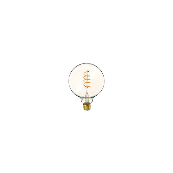 Ampoule Led G125, Culot E27, 4w Cons. (28w Eq.), Lumière Blanc Chaud