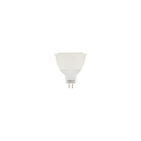 Ampoule Led (spot), Culot Gu5,3, Conso. 7w (eq. 50w), 620 Lumens, Blanc Chaud