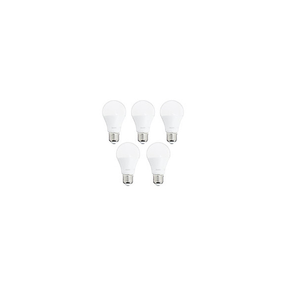 Lot X5 Ampoules Led Standard, Culot E27, Conso 9w, Eq. 60w, Blanc Neutre