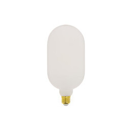 Ampoule Led Déco Éclairante Gas Bottle Opaline Au Verre Lacté, Culot E27, 8w Cons. (60w Eq.), 806 Lumens, Lumière Blanc Neu