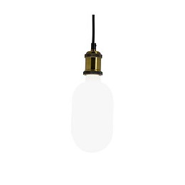 Ampoule Led Déco Éclairante Gas Bottle Opaline Au Verre Lacté, Culot E27, 8w Cons. (60w Eq.), 806 Lumens, Lumière Blanc Neu