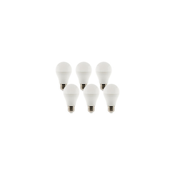 Pack De 6 Ampoules Led 6,6w E27 Standard