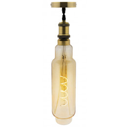 Ampoule Led Géante Tube Avec Suspension Incluse - Elexity