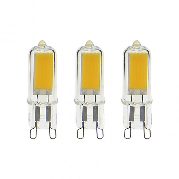 Pack De 3 Ampoules Retroled Caspule, Culot G9, 2,6w Cons. (20w Eq.), 200 Lumens, Lumière Blanc Neutre