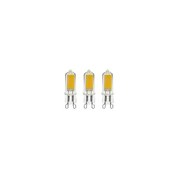Pack De 3 Ampoules Retroled Caspule, Culot G9, 2,6w Cons. (20w Eq.), 200 Lumens, Lumière Blanc Neutre