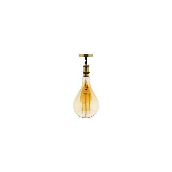 Ampoule Led Géante Ovale Avec Suspension Incluse - Elexity