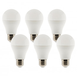 Pack De 6 Ampoules Led 6,6w E27 Standard