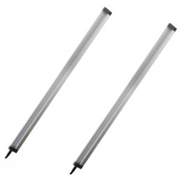 Lot De 2 Réglettes Extraplates Led 5w - Capteur De Mouvement - 50cm