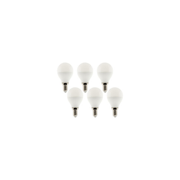Pack De 6 Ampoules Led 4,2w E14 Sphérique