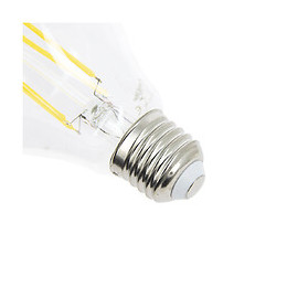 Ampoule À Filament Led A65, Culot E27, 7,8w Cons. (75w Eq.), Lumière Blanc Chaud