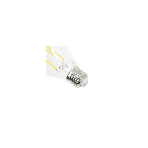 Ampoule À Filament Led A65, Culot E27, 7,8w Cons. (75w Eq.), Lumière Blanc Chaud