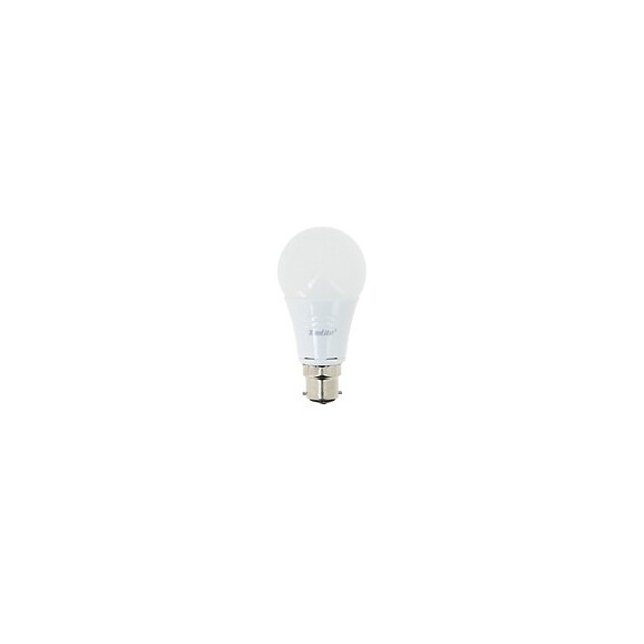 Lot De 2 Ampoules Led A60, Culot B22, 10w Cons. (60w Eq.), Lumière Blanc Neutre