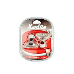 Lot De 2 Ampoules Led Spots Au Culot Gu10, 5w Cons. (50w Eq.), Lumière Blanche Neutre