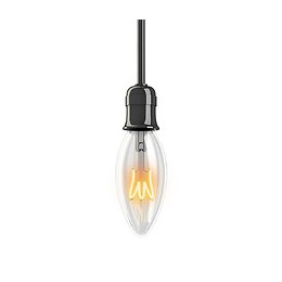 Ampoule Led Flamme / Vintage, Culot E14, 4w Cons. (18w Eq.), 180 Lumens, Lumière Blanc Chaud