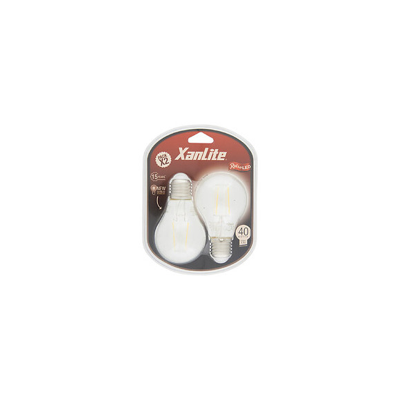 Lot De 2 Ampoules A60 - Culot E27 - Retro-led