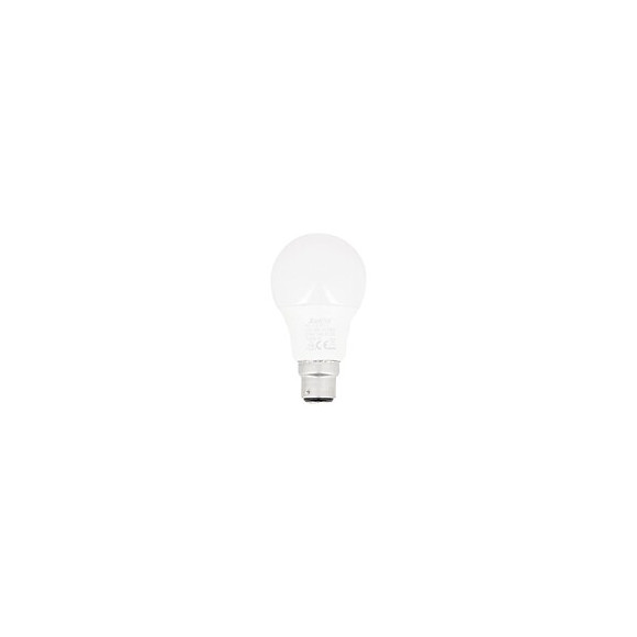 Lot De 2 Ampoules Led A60, Culot B22, 10w Cons. (60w Eq.), Lumière Blanc Chaud