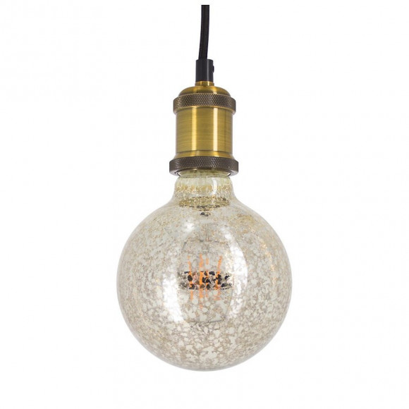 Ampoule Led G125, Culot E27, 4w Cons. (24w Eq.), Lumière Blanc Chaud