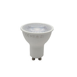 Ampoule Led Spot, Culot Gu10, 6,5w Cons. (75w Eq.), Lumière Blanc Chaud